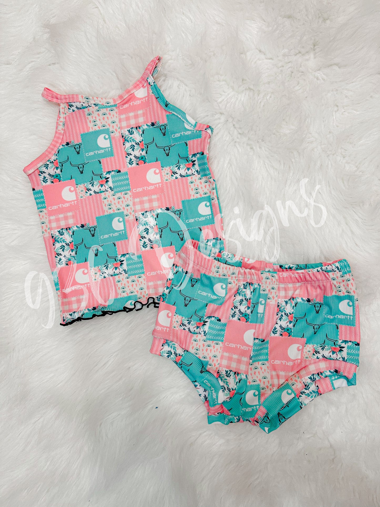 Pink Patchwork- one pieces